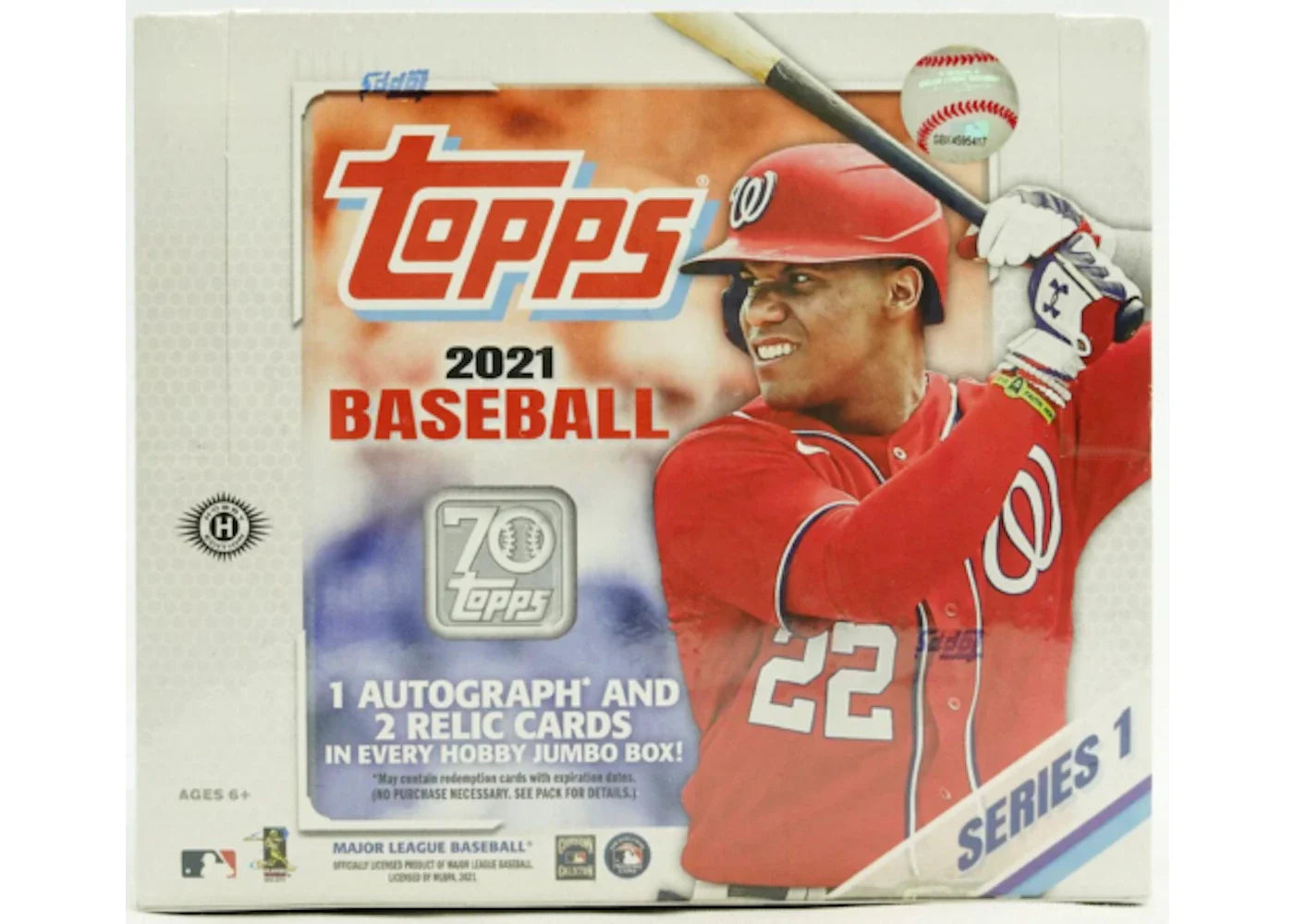 2021 Topps Series 1 Baseball Jumbo Box