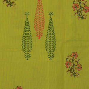 Hand Block Printed Cotton Saree