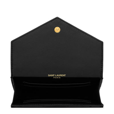Saint Laurent Cassandre Matelasse Lambskin Small Envelope Wallet
