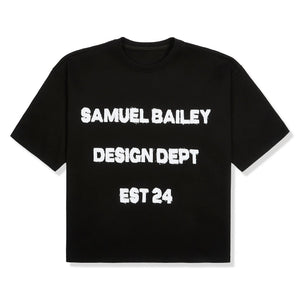 Samuel Bailey Design Dept Black T-Shirt