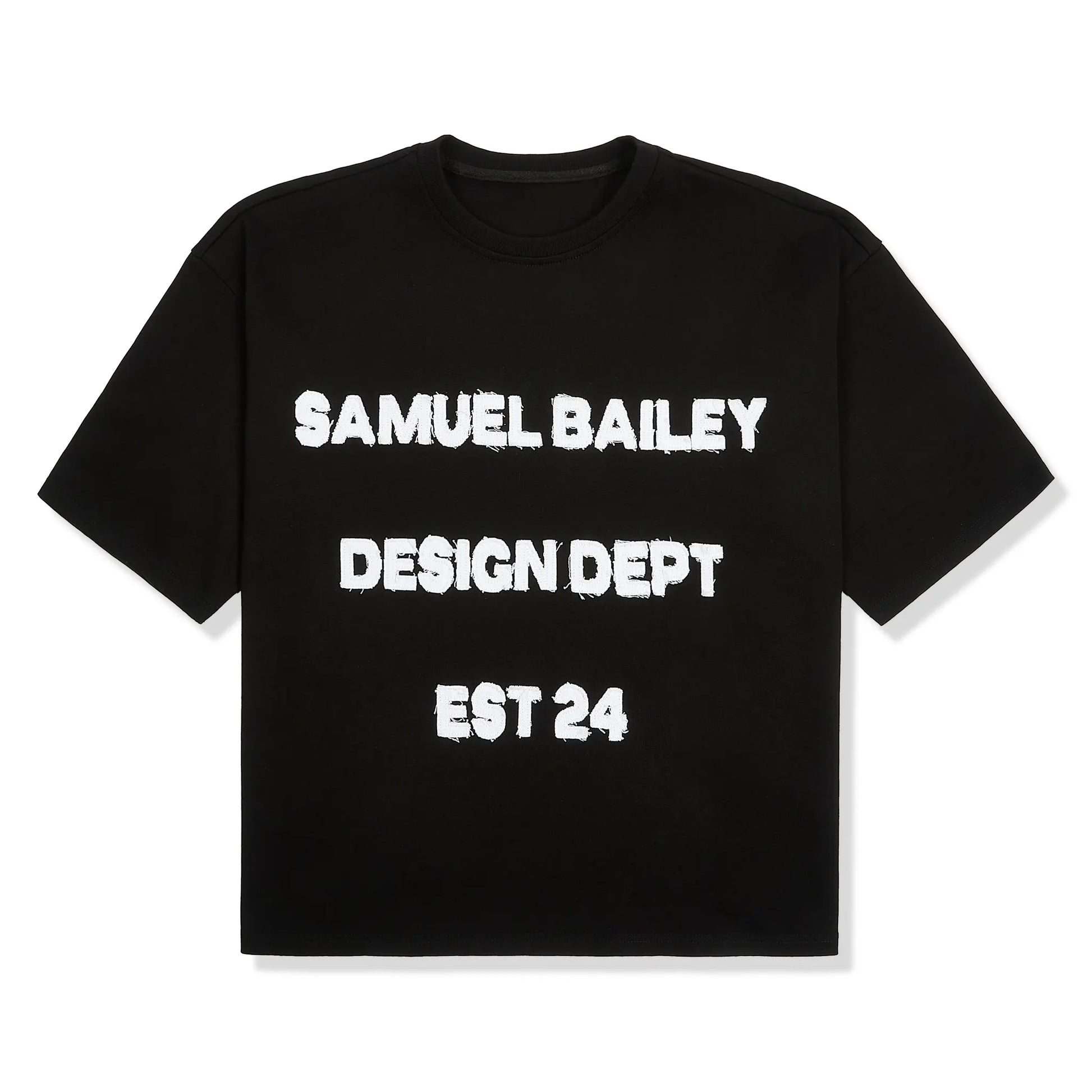 Samuel Bailey Design Dept Black T-Shirt