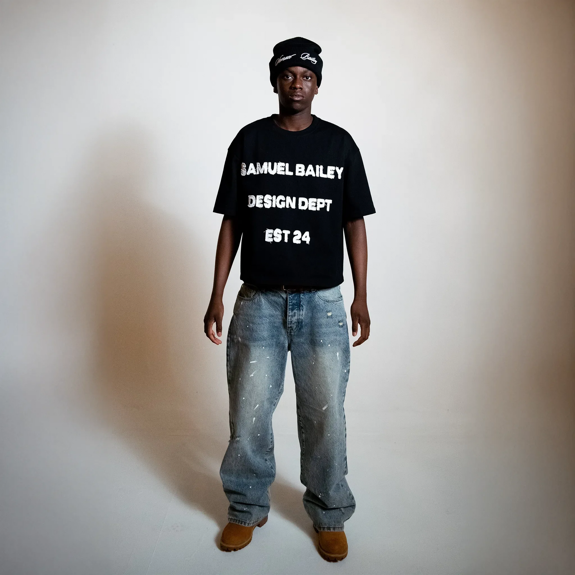Samuel Bailey Design Dept Black T-Shirt