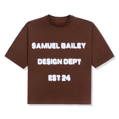 Samuel Bailey Design Dept Brown T-Shirt