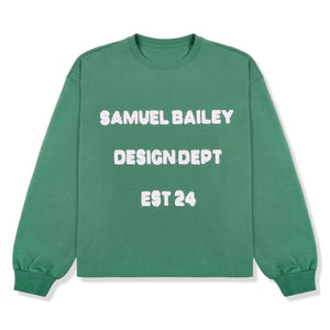 Samuel Bailey Design Dept L/S Green T-Shirt