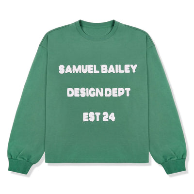 Samuel Bailey Design Dept L/S Green T-Shirt