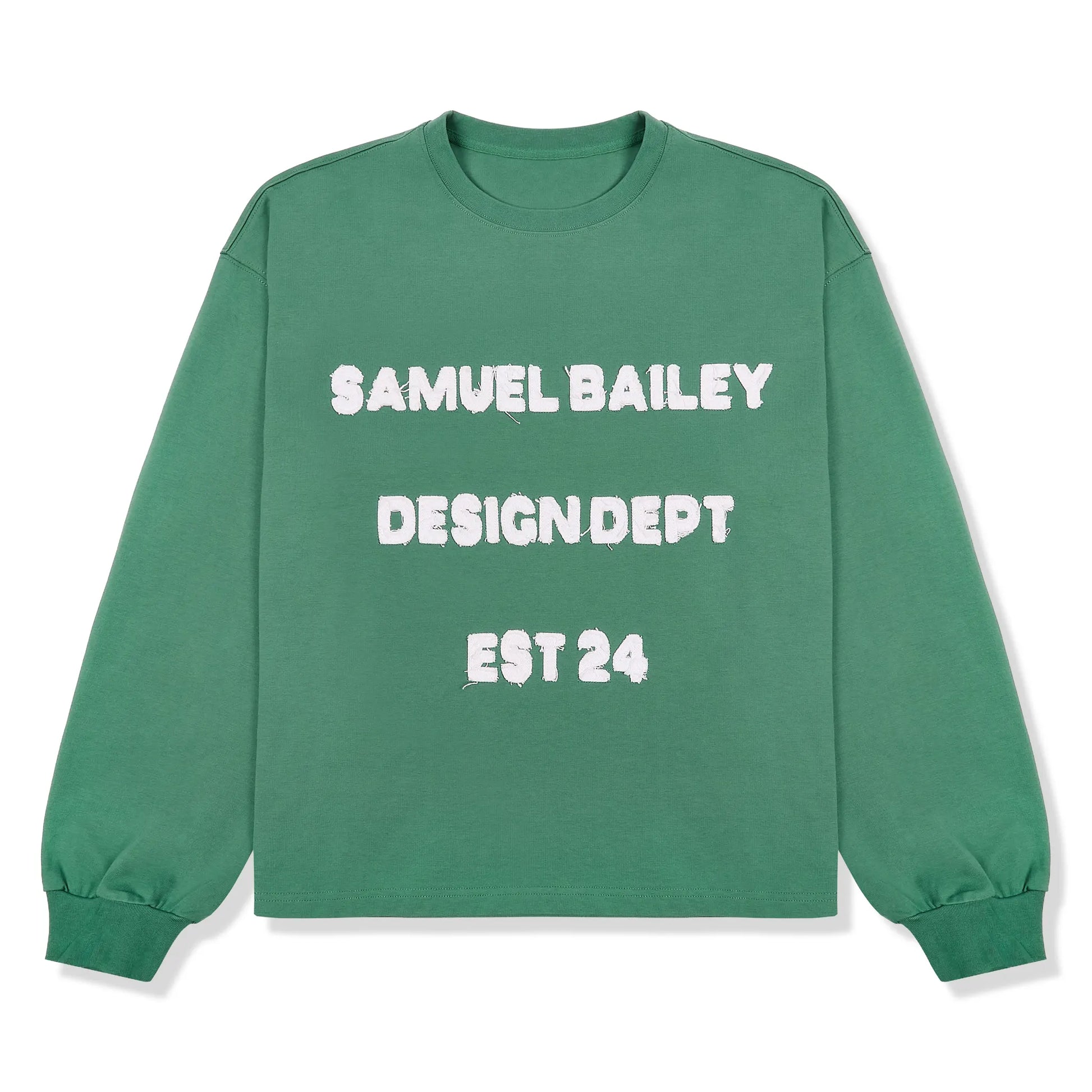 Samuel Bailey Design Dept L/S Green T-Shirt