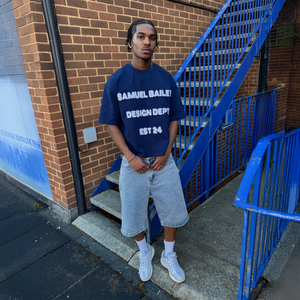 Samuel Bailey Design Dept Navy T-Shirt