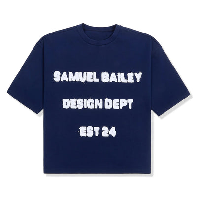 Samuel Bailey Design Dept Navy T-Shirt