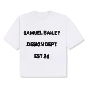 Samuel Bailey Design Dept White T-Shirt