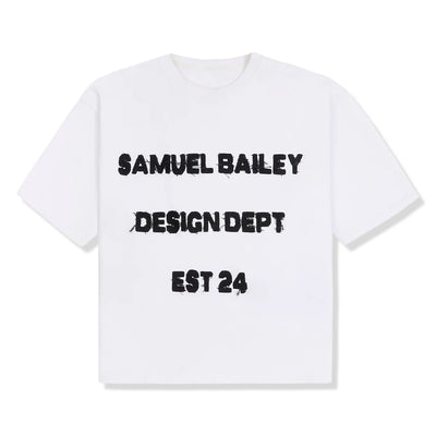 Samuel Bailey Design Dept White T-Shirt
