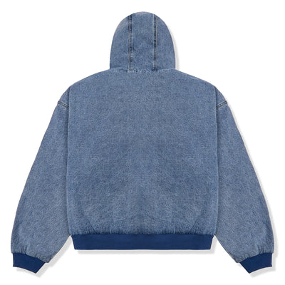 Samuel Bailey Hooded Denim Blue Jacket