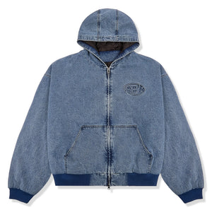 Samuel Bailey Hooded Denim Blue Jacket