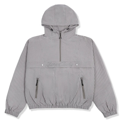 Samuel Bailey Signature Grid Grey Half-Zip Jacket (W)
