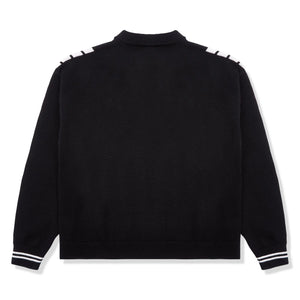 Samuel Bailey Signature Stripe Black Zip-Up Jacket
