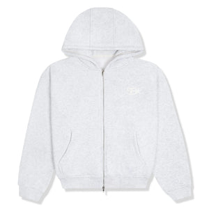 Samuel Bailey Star Emblem Grey Zip-Up Hoodie