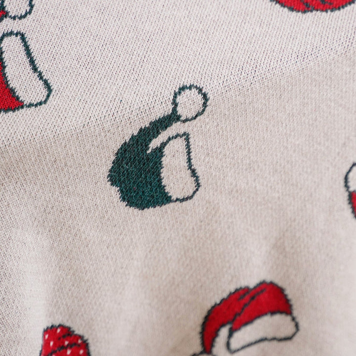 Santa Hat Christmas Sofa Throw Blanket