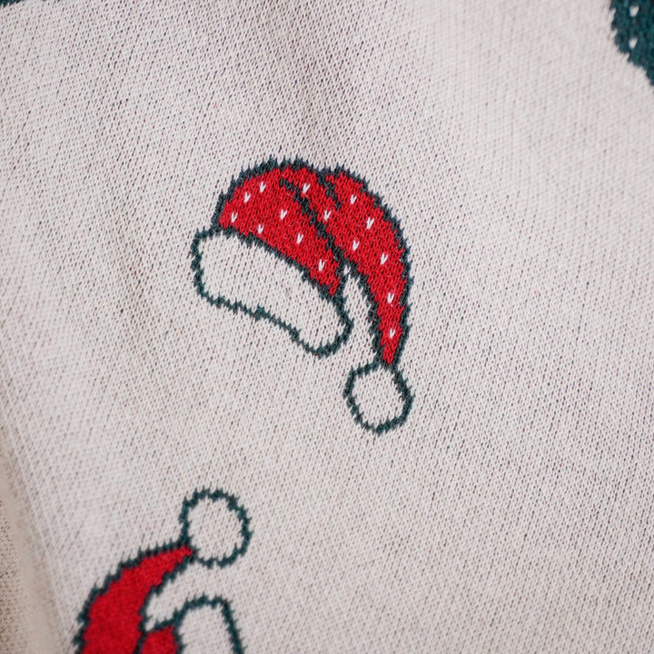 Santa Hat Christmas Sofa Throw Blanket