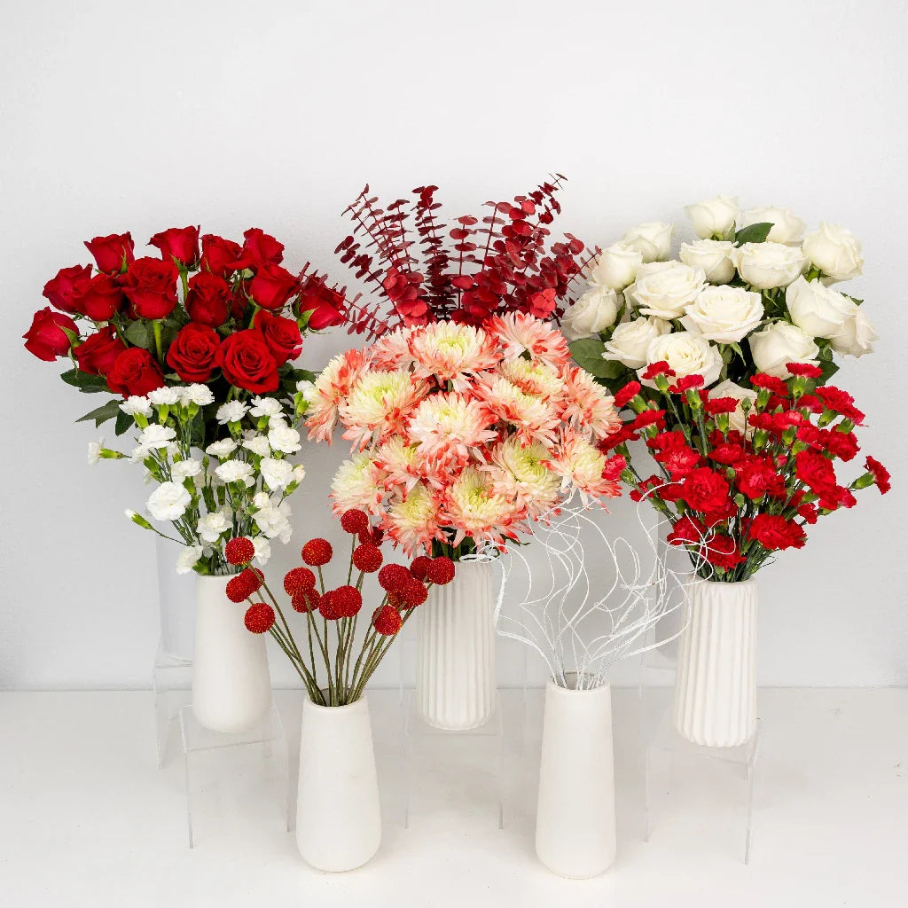 Scarlet Red DIY Flower Kit