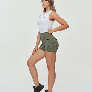 Seamless Athletic Tank - White