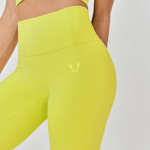Seamless Scrunch Butt Leggings - Yellow