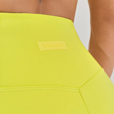 Seamless Scrunch Butt Leggings - Yellow