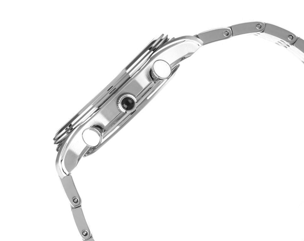 Seiko Premier White Dial Men 40.6mm