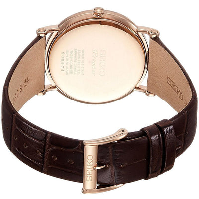 Seiko Premier Silver Dial Men 40.7mm