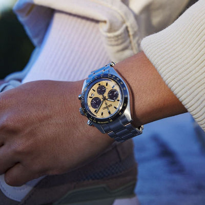 Seiko Prospex Beige Dial Men 39mm