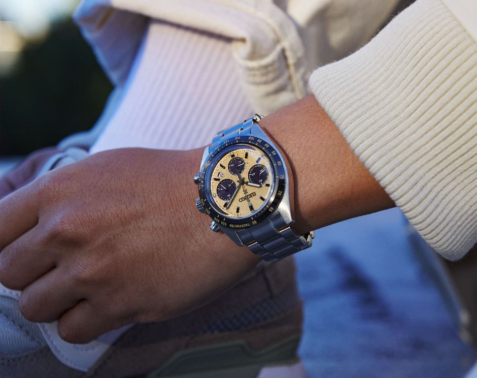 Seiko Prospex Beige Dial Men 39mm