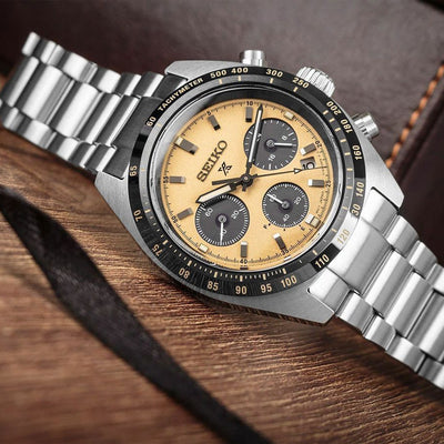 Seiko Prospex Beige Dial Men 39mm