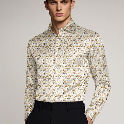 Sepiflora Silk Cotton Shirt