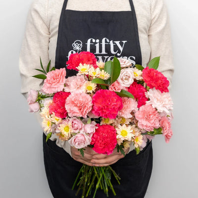 Shades Of Pink Flower Centerpieces