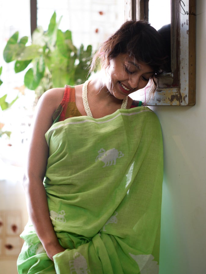 Sheep and the pine trees