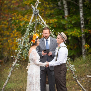 Bold Wildflower Wedding