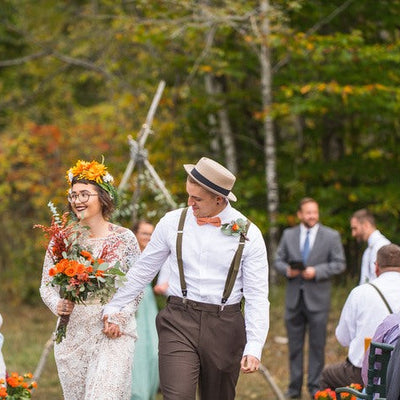 Bold Wildflower Wedding
