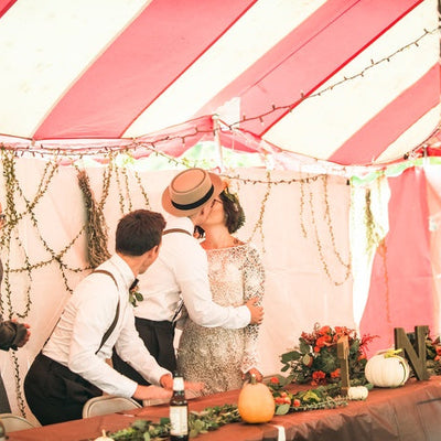 Bold Wildflower Wedding