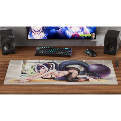 Shylily: Yogalily Mouse Pad