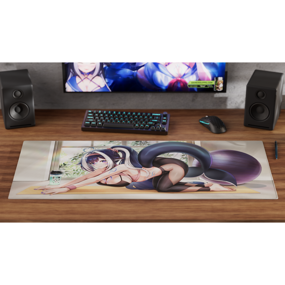 Shylily: Yogalily Mouse Pad