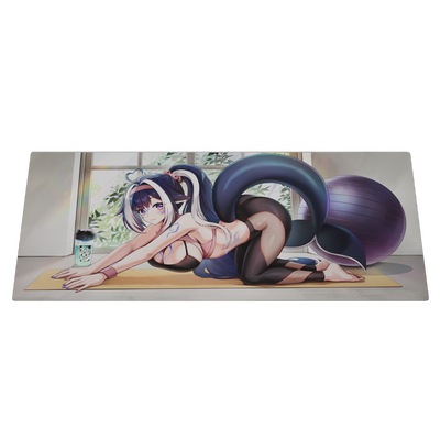 Shylily: Yogalily Mouse Pad