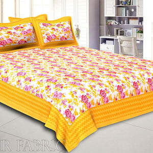 COMBO116 Beautiful Multicolor 4 Bedsheet + 8 Pillow Cover