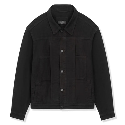 SIARR Black Denim Jacket & Cargo Pants