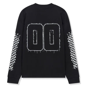 SIARR Chequered L/S Black T-Shirt