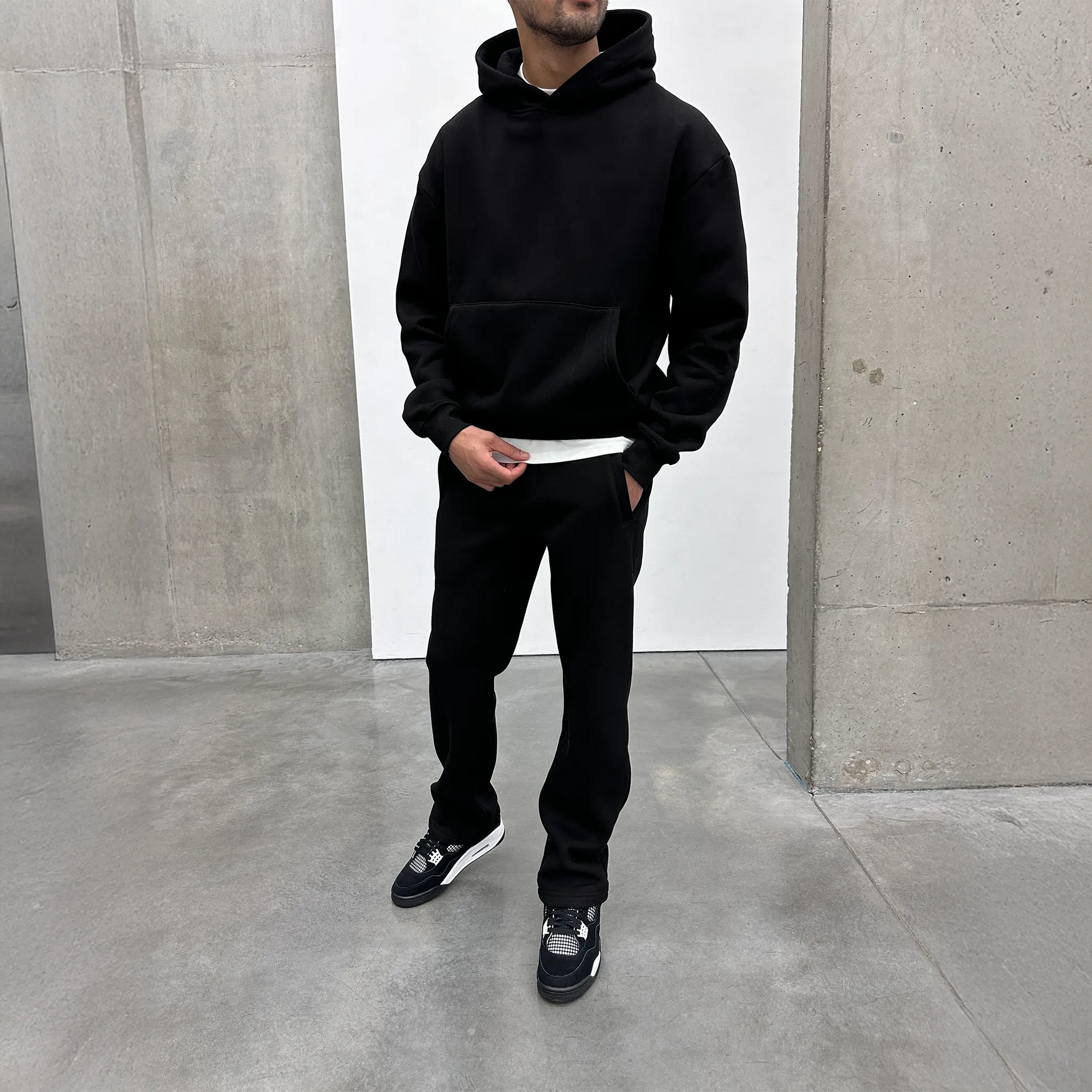 SIARR Essential Black Hoodie