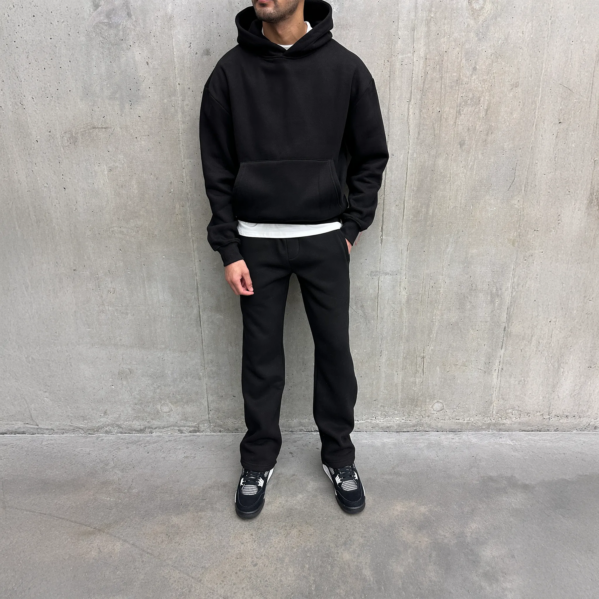 SIARR Essential Black Hoodie