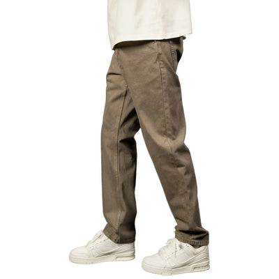 SIARR Essentials Straight Leg Jeans Washed Brown