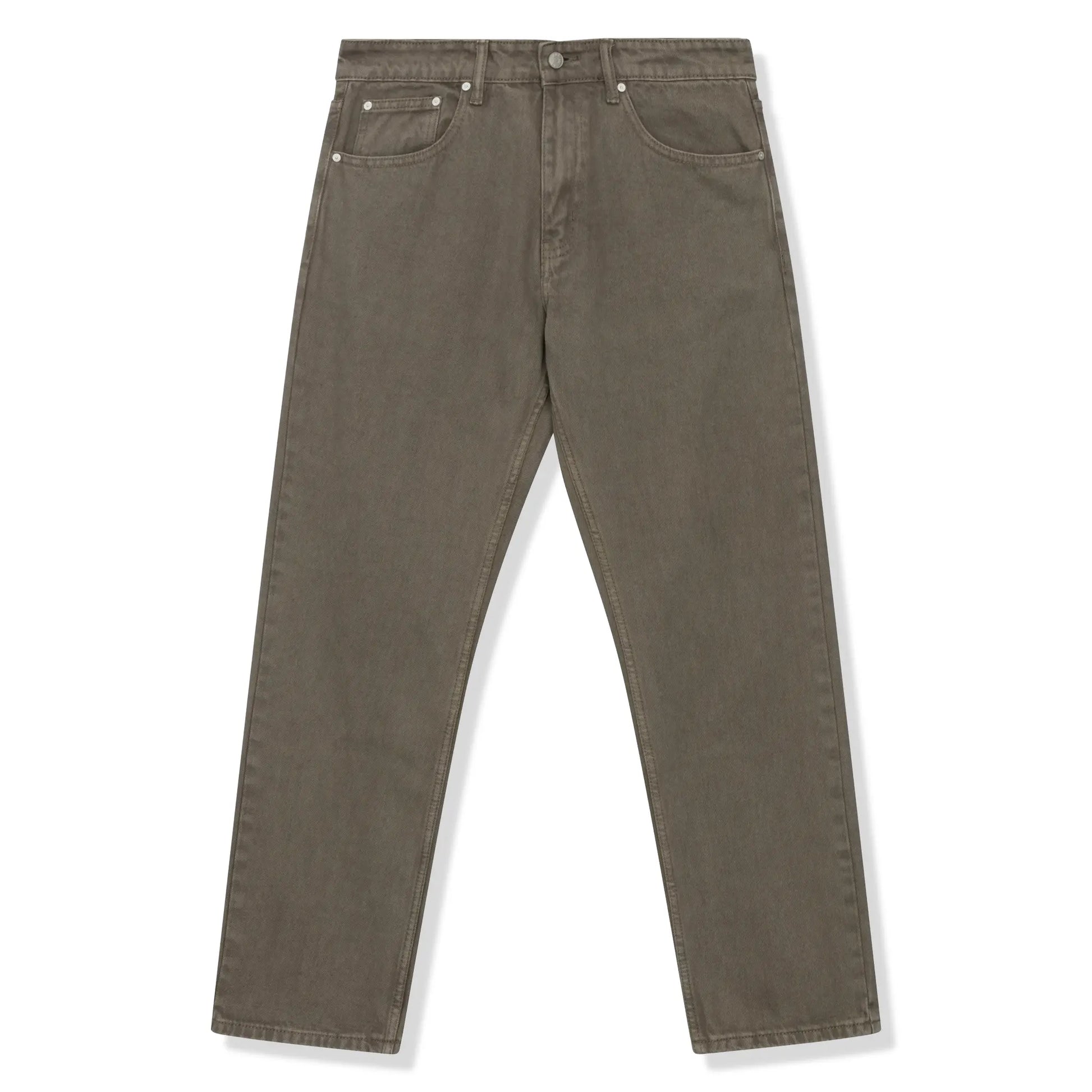SIARR Essentials Straight Leg Jeans Washed Brown