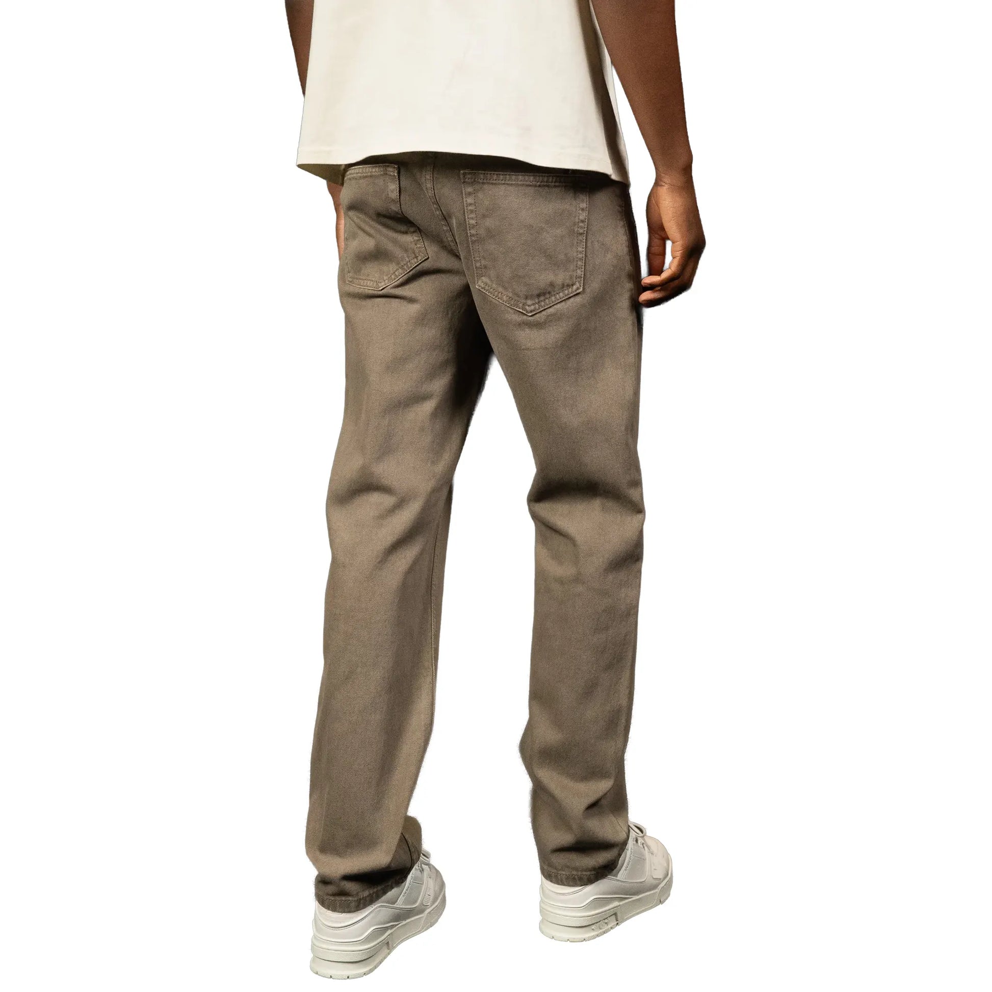 SIARR Essentials Straight Leg Jeans Washed Brown