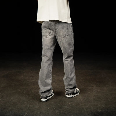 SIARR Flared Triple Grey Jeans