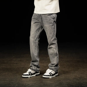 SIARR Flared Triple Grey Jeans