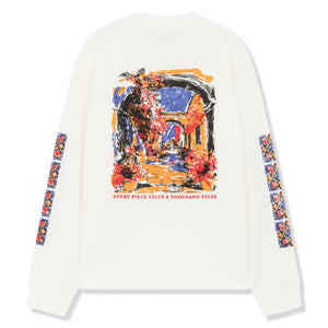 SIARR Floral L/S Off-White T-Shirt